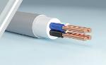 Cable with Copper core polyvinylchloride insulation and polyvinylchloride sheath