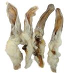 Dried Rabbit Ear With Fur - Natural Dog Treats