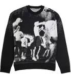 Knitted sweater with Grafic