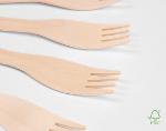 Disposable ECO-fork 165 mm