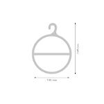 109g Nat. Pp Ring. Diam. 100 Mm With Hook