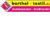 BARTHEL TEXTIL + SONDERPOSTEN