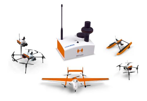 DroneBox RTK, GNSS solution for precision measurements, A multi-drones