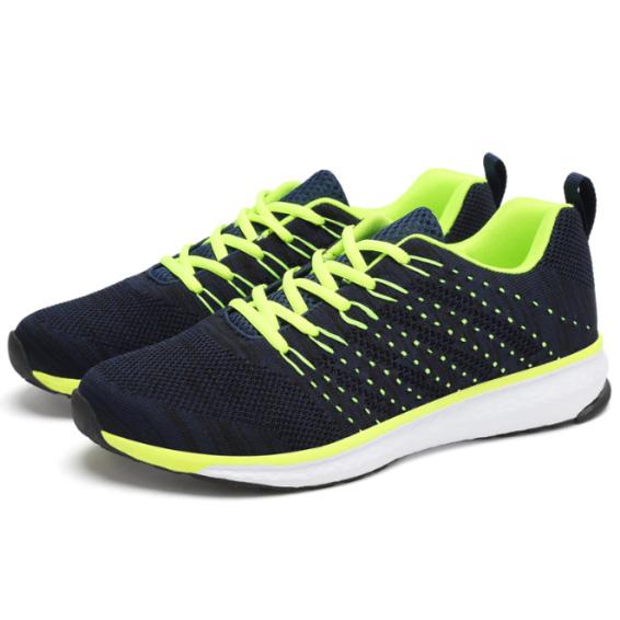 Fly knitting shoes active breath running shoes race men, fly knitting ...