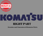 Genuine Brand New KOMATSU Parts