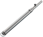 Stainless steel suction lance with spacer