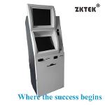 touchscreen banking kiosk with NFC card reader, EPP, bank cr