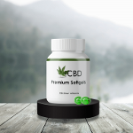 Premium CBD Softgels - 25mg + Melatonin - 0% THC