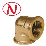 Brass Fitting 90 Elbow 3/4"F-3/4"F /HS