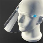 glass face shield  protection anti fog reusable 