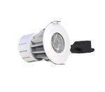 Fire Rated LED Recessed Downlight - 8W, IP65, Ø80 mm