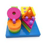 Shape sorting board toys for kids