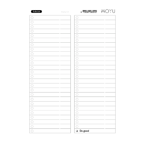 Rewritable To Do List A4 | Erasable Stone Paper with Pen and Cloth