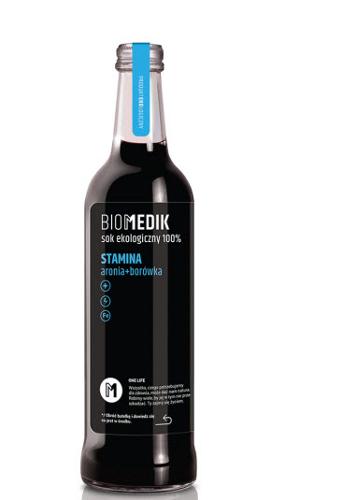 Biomedik Organic Juice 100% Stamina Aronia + Blueberry