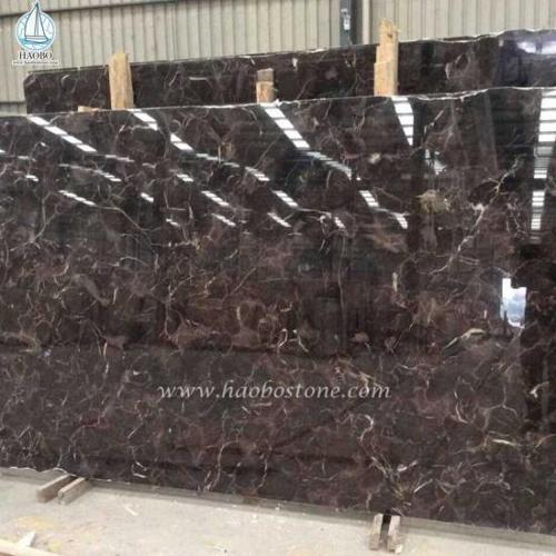 China Coffee Grid Granite Slabs Tiles