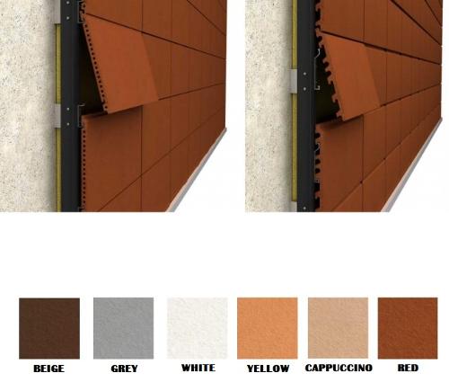 Ventilated Facade Terracotta Panel Product