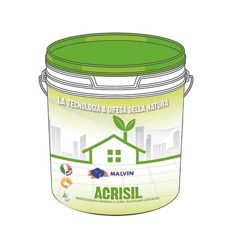 Anti-algae Acryl-siloxane coating ACRISIL