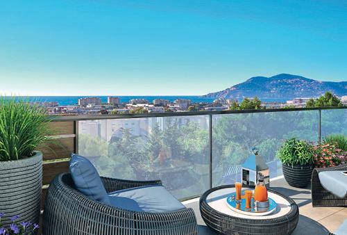 New apartments in Cannes with seaview