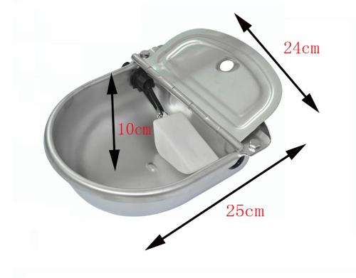 Stainless steel cattle/cow drinking water bowl 