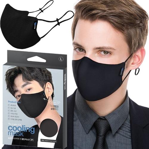 3-Ply Black White Reusable Washable Cloth Fabric Face Mask