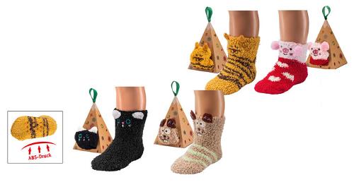 5236 - 3D Cozy Socks with Anti-Slip 