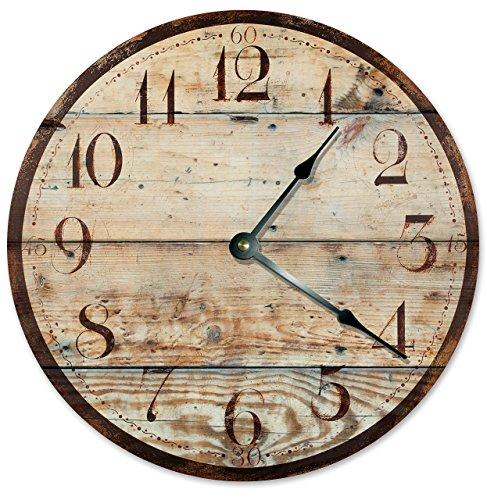 Wooden Printed Wall Clock