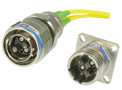 MIL-38999 fiber optic connector