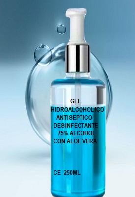 Gel Desinfectante Hidroalcoholico 250ml