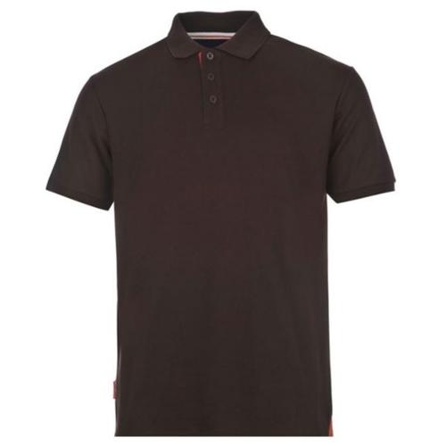Polo shirt dark brown