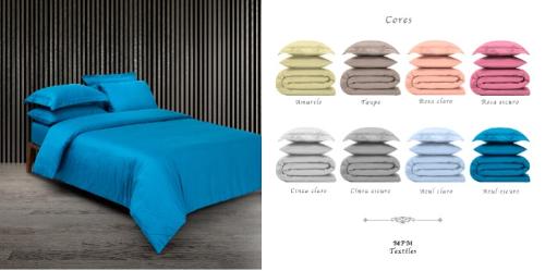 Satin duvet cover and pillow cases