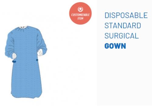 Disposable Standard Surgical Gown